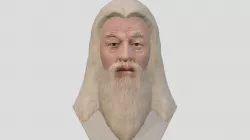 Dumbledore bust for full color 3D printing