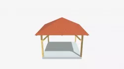 Dřevěná pergola Altán Lucie - Pergoly Trutnov