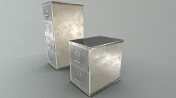 Filing Cabinets Variant 1 - Green