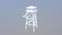 Fire Tower - 3Ds Max