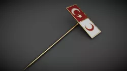 First use of Red Crescent as an emblem