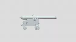 High Poly Cannon