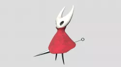 Hollow Knight Silksong Hornet 3D model