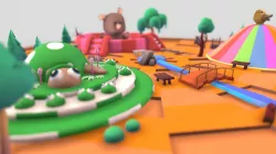 Inflatable Design (Turtle, Bear & Duck)