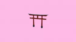 Japanese shrine - Torii