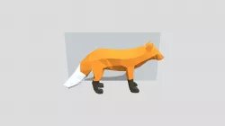 Low Poly Fox