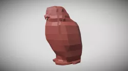 Low Poly Owl