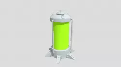 Low Poly Stasis Pod