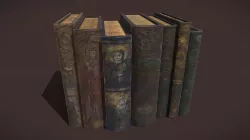 Medieval Books Row2 Design1