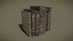 Medieval Books Row3 Design1