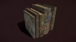 Medieval Books Row3 Design2