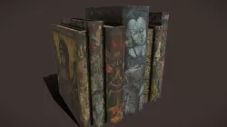 Medieval Books Row3 Design3
