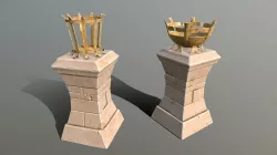 Medieval braziers l Lights l Enviroment
