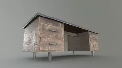 Old Wooden Desk