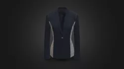 ONE BUTTON JACKET