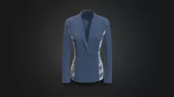ONE BUTTON JACKET