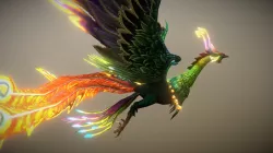 Real-time Bones Demo: Phoenix Bird
