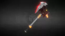 Sci-Fi Battle Axe