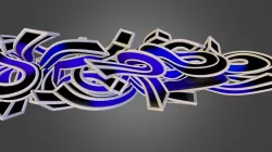 SHAPE 01 / 3D Graffiti