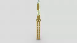 Silver Rose Knife