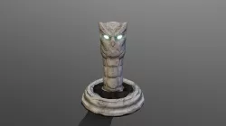 Stefan Owl Statue