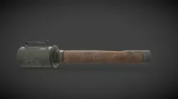 Stielhandgranate- Stick Grenade