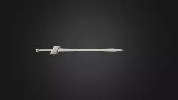 Sword Concept1 Untextured