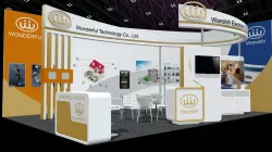 2020 Computex WONDERFUL HI-TECH booth design