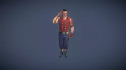 Andrew Lincoln 3D Model (2) HEAJ