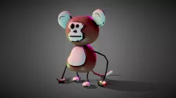 [ANIMATION] Monkey drawn by a kid