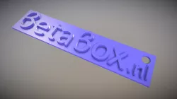 Betabox sleutelhanger
