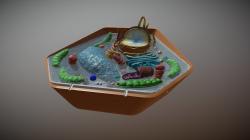 4d plant cell anatomy model removerable biology teaching models with 26 ...