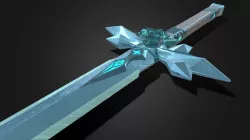 "Blue Rose Sword" from Sword-Art-Online