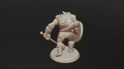 D&D Bugbear model alternative version