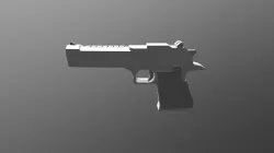 Desert Eagle - Deagle Low Poly