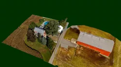Farm House And Barn