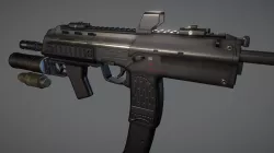 Heckler and Koch MP7A2 with GP-25 Launcher