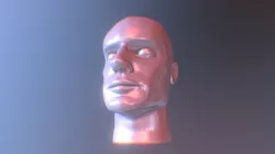Henry Cavill _ Head carving (Bald head )