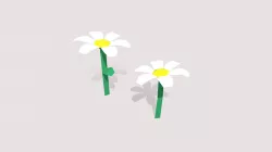 Low Poly Flowers