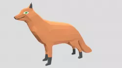 Low Poly Fox