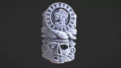 Mayan Mask 1
