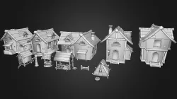 Medieval Village Pack