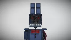 Minecraft Trainguy Recreation Withered Bonnie