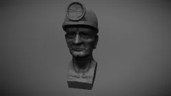 Miner Statue