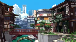 Pixel Canals - Low Poly Game Level