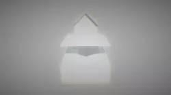 Spoopy House model 1 low poly