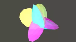 Tetrahedral Intersected Paraboloids-Transparent