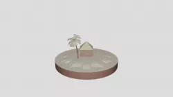 Tiny island - mockup