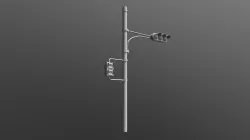 Traffic Light (Low Poly)