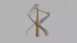 Vertical axis wind turbine